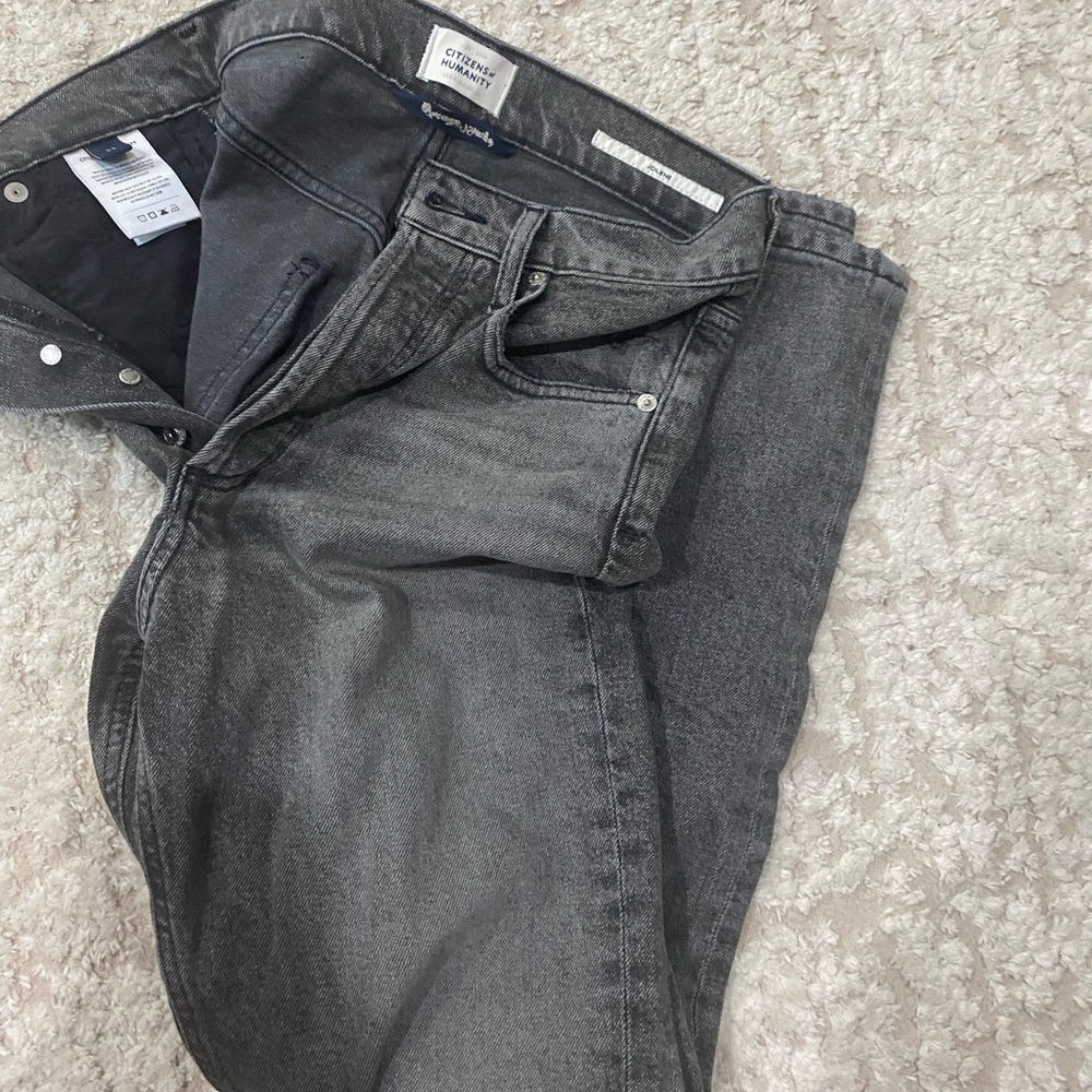 Citizens Of Humanity Dark Gray Slim Jeans Jolene